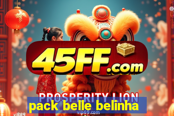 pack belle belinha